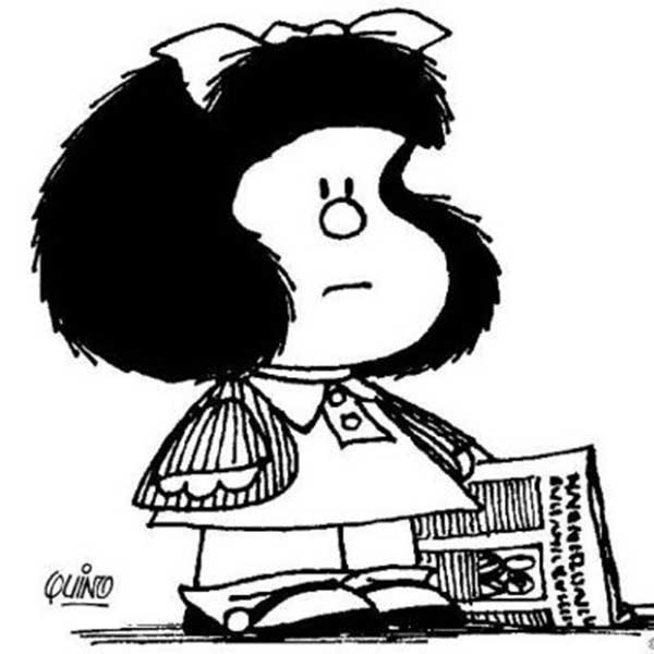 das tirinhas com jornal