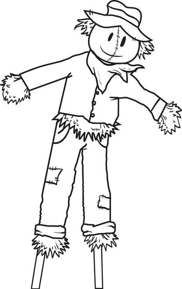100+ Desenhos de Espantalho de Festa Junina para Imprimir e Colorir/Pintar