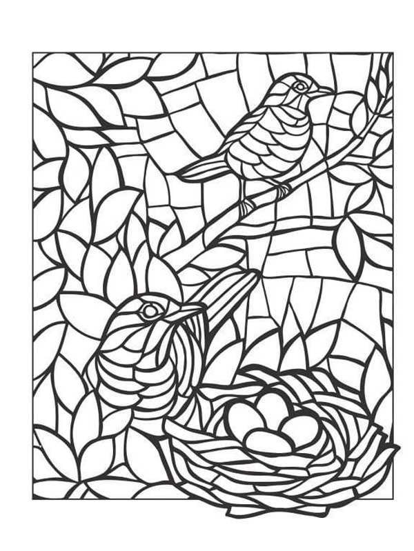 85+ Desenhos de Mosaico para Imprimir e Colorir/Pintar