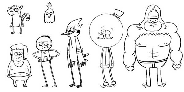 Desenhos de Apenas um Show para pintar