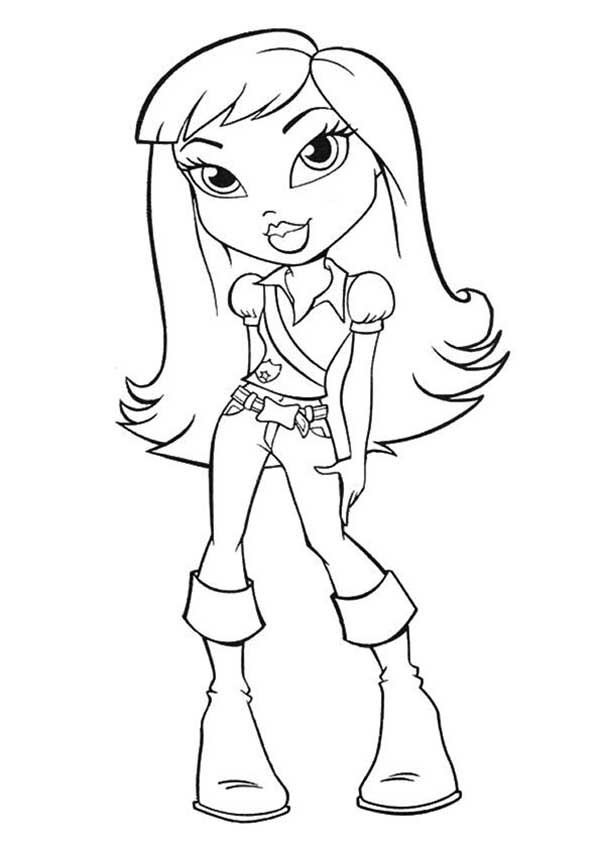 65+ Desenhos da Bratz para Imprimir e Colorir/Pintar