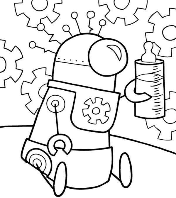 desenhos de robo para imprimir