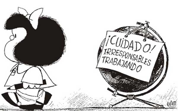 dos quadrinhos 1 estudando na escola