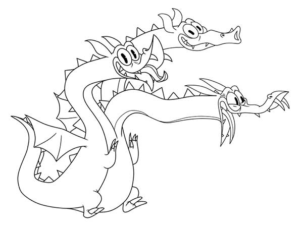 dragao de tres cabecas