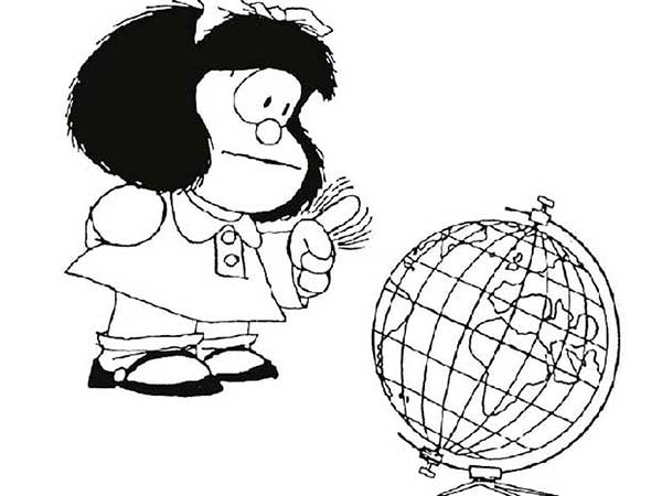 estudando com globo da terra