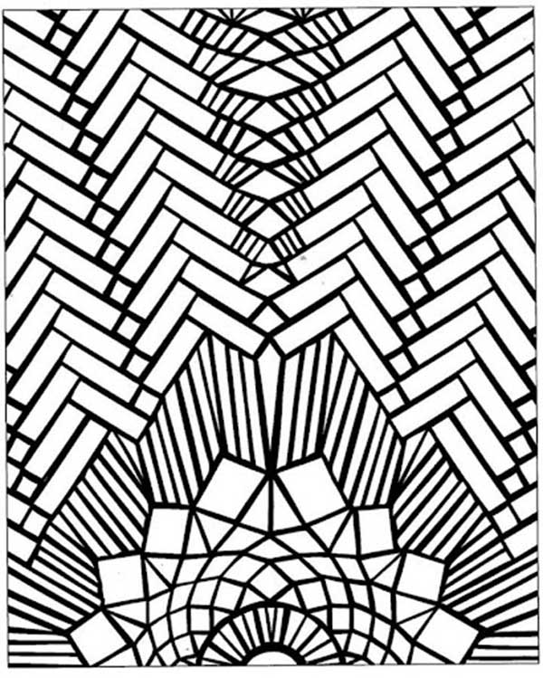 formas geometricas 1 desenhos de mosaico