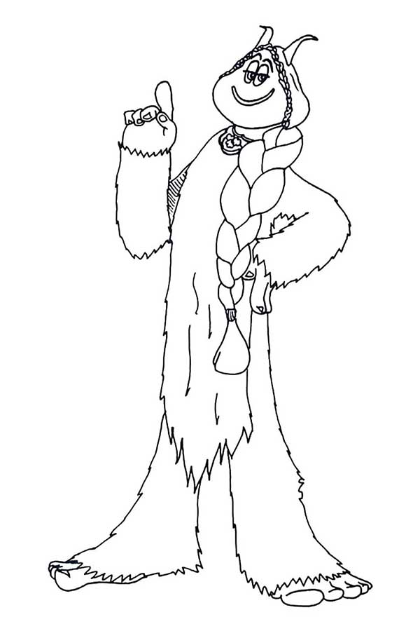Smallfoot para colorir