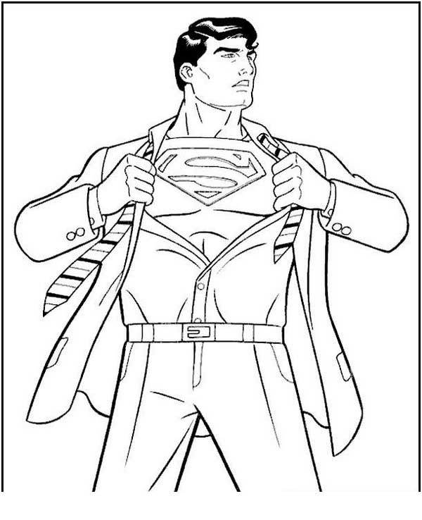 para impressao 6 super homem