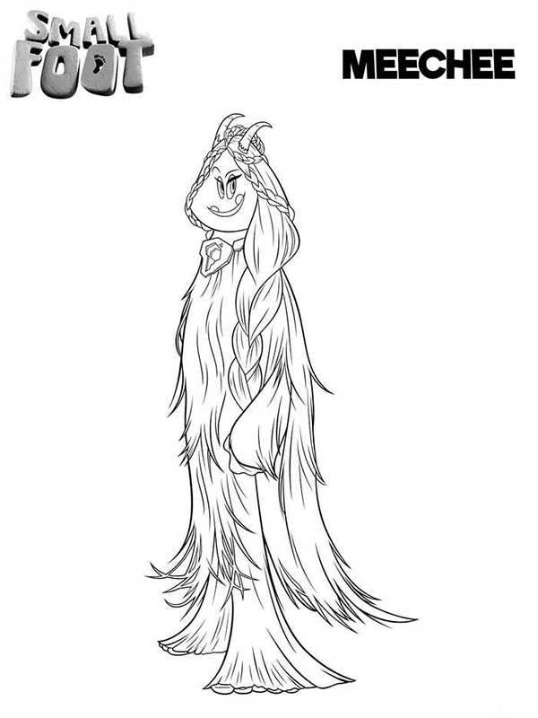 Smallfoot para imprimir
