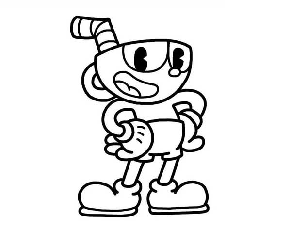 85+ Desenhos do Cuphead para Imprimir e Colorir/Pintar