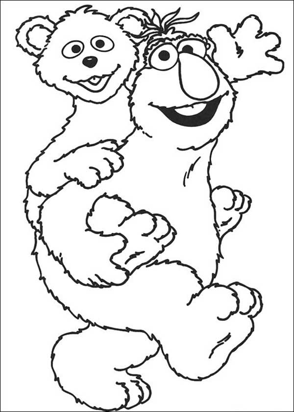 urso amigos felizes