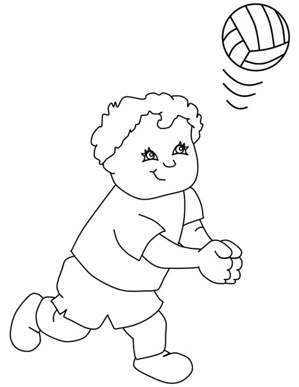 volei para pintar