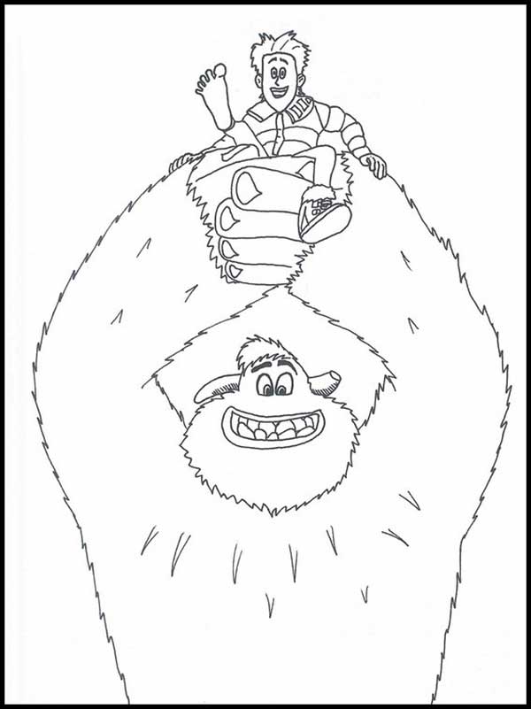 Desenhos de Smallfoot para colorir