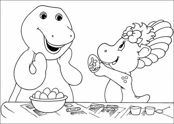 atividades do barney Barney