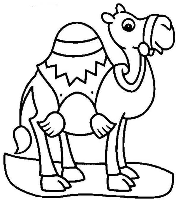 87+ Desenhos de Camelo para Imprimir e Colorir/Pintar