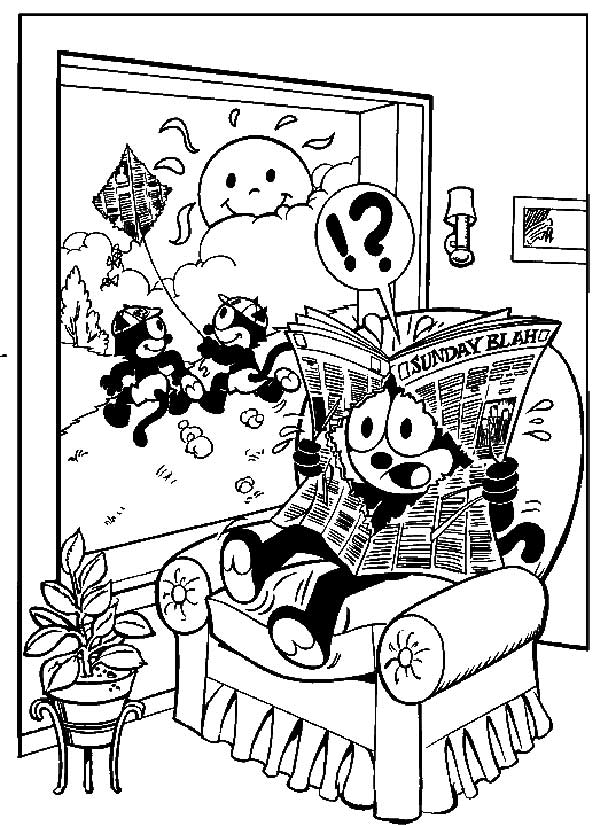desenhos do Gato Félix
