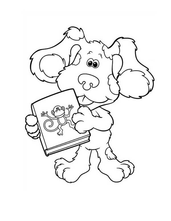 Desenhos de As Pistas de Blue para colorir