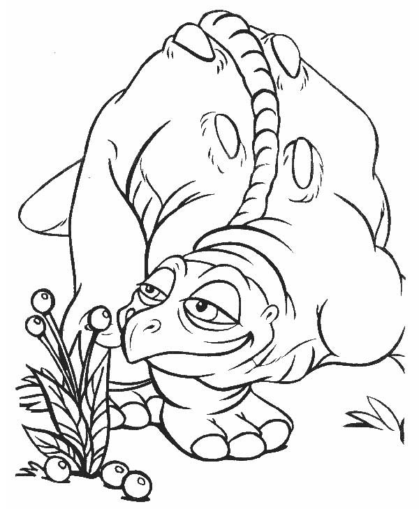 desenhos da animacao Em Busca do Vale Encantado para imprimir