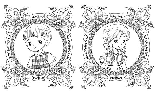desenhos de joao e maria