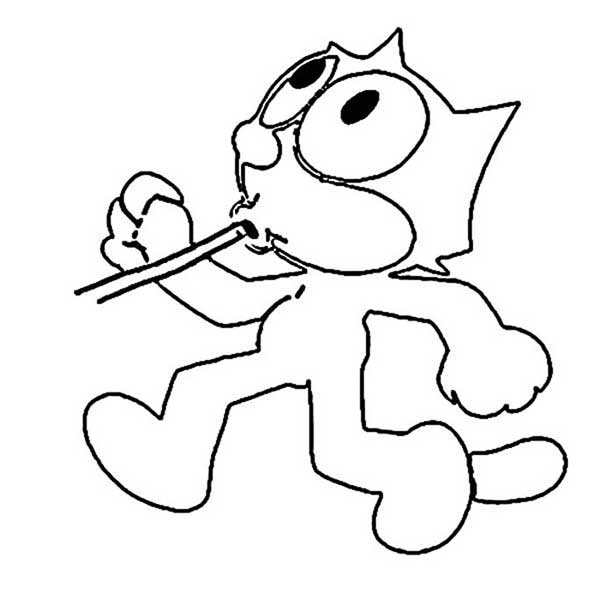gato felix para imprimir gato felix para imprimir