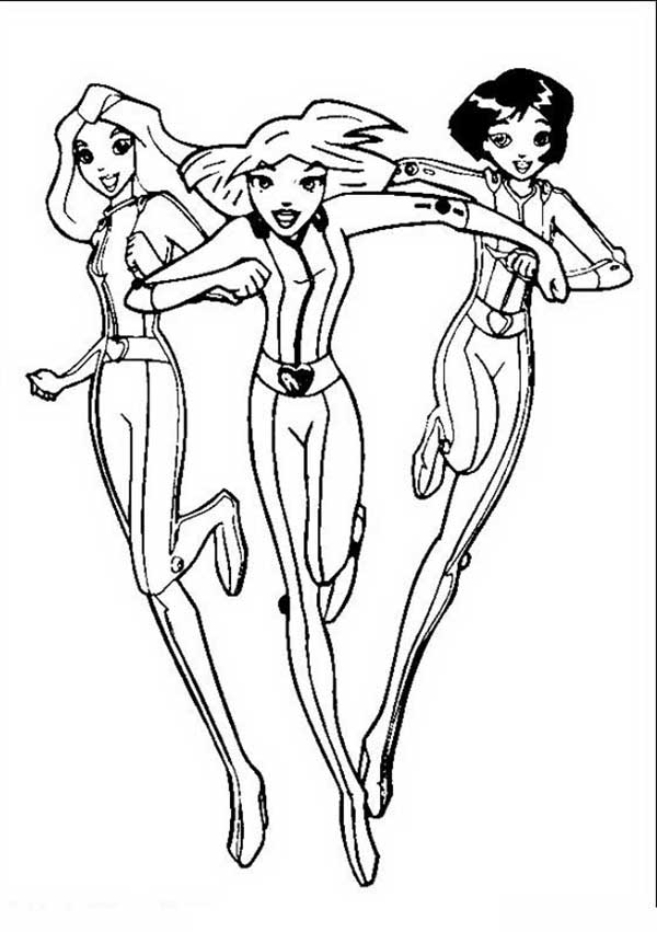 Desenhos de Três Espiãs Demais para pintar