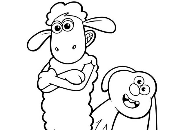Shaun o Carneiro para pintar em casa Desenhos de Shaun, o Carneiro para salvar