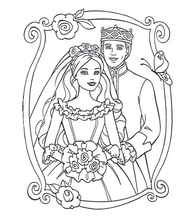 75+ Desenhos de Casamento para Imprimir e Colorir