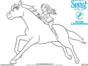 115+ Desenhos de Spirit para Imprimir e Colorir/Pintar