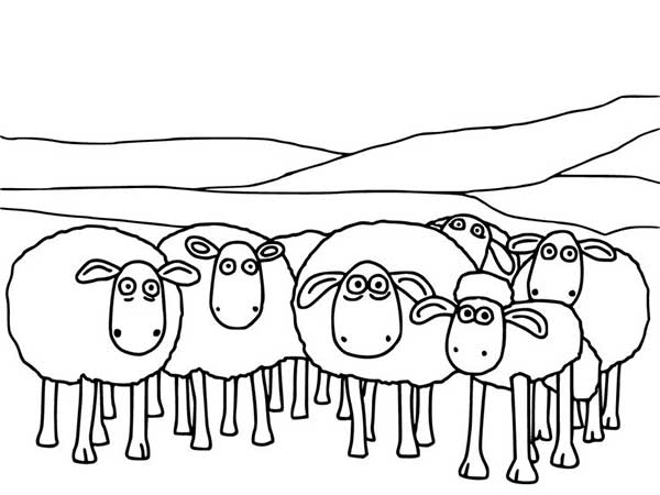 familia reunida Desenhos de Shaun, o Carneiro