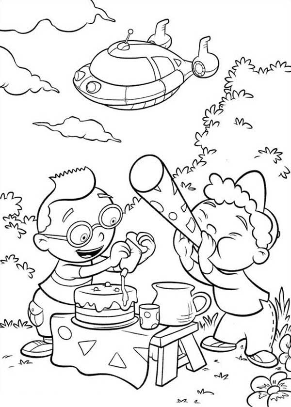 mini einsteins para impressao Desenhos de Mini Einsteins para colorir