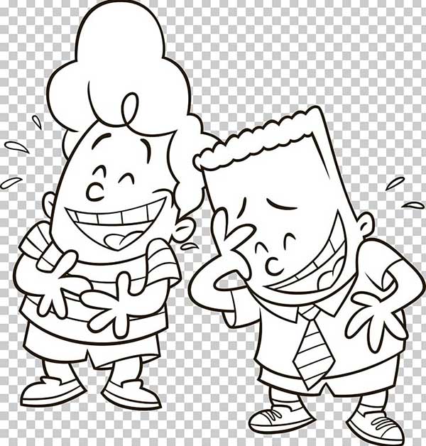 Desenhos de Capitão Cueca para imprimir