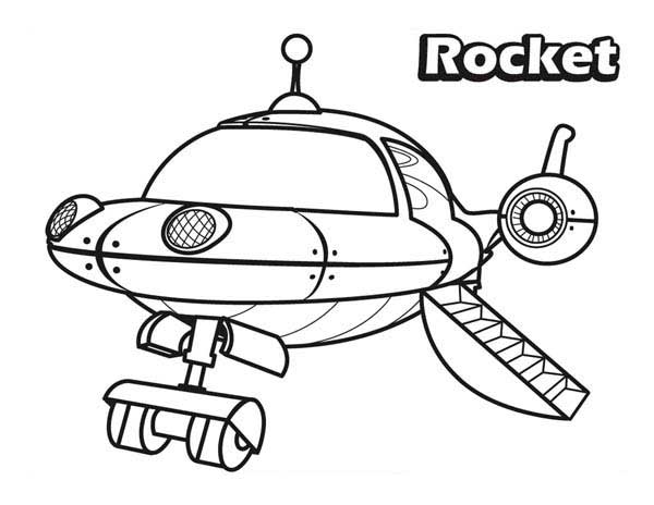rocket para impressão