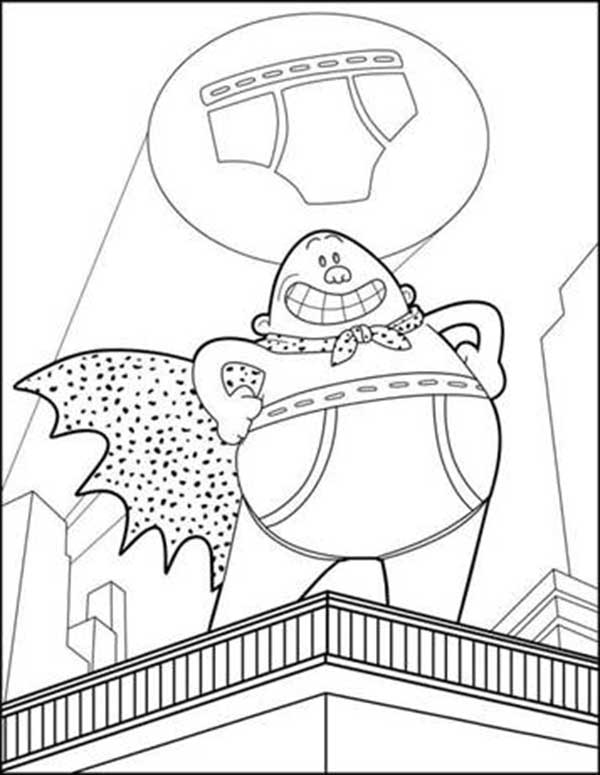 85+ Desenhos do Capitão Cueca para Imprimir e Colorir