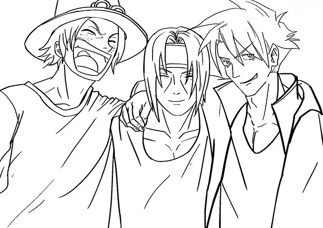Itachi Uchiha para impressao