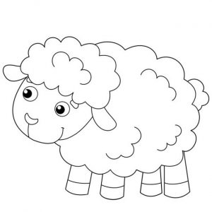 67+ Desenhos de Cordeiro para Imprimir e Colorir/Pintar