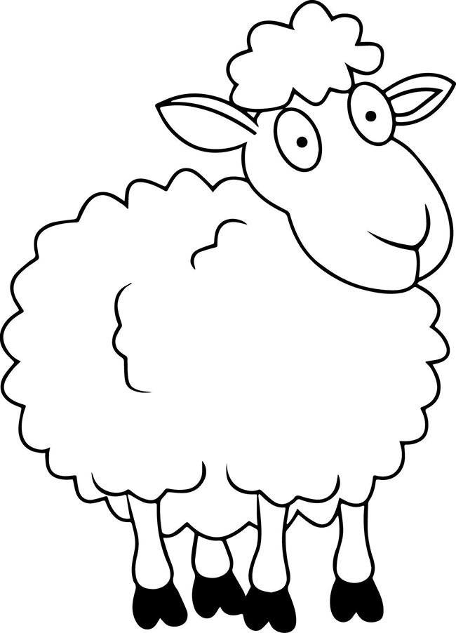 desenhos de cordeiro grátis