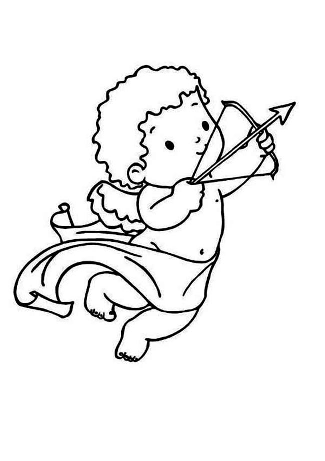 desenhos de cupido Desenho de Cupido para imprimir