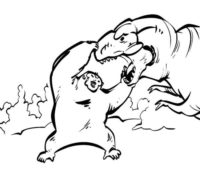 desenhos do king kong 1 Desenhos do King Kong para pintar
