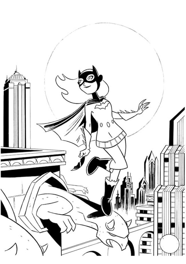 os maiores 1 Desenhos de Batgirl