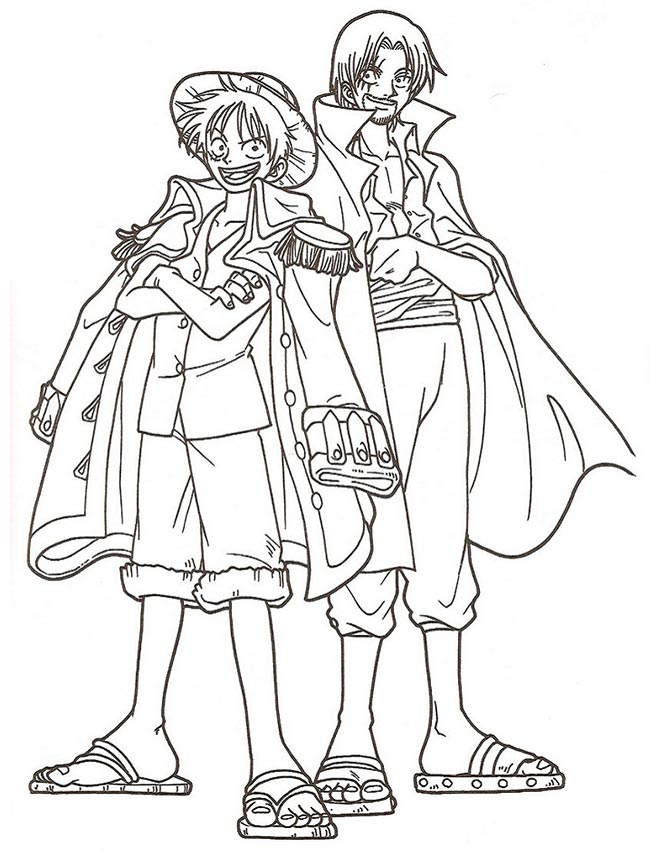 150+ Desenhos do One Piece para Imprimir e Colorir/Pintar