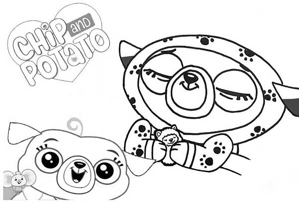 Chip e Potato 2 3 Chip e Potato para imprimir