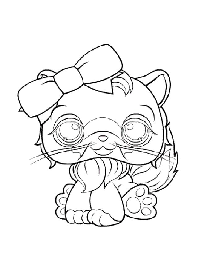 Desenhos de Littlest Pet Shop para pintar 2 Desenhos de Littlest Petshop para pintar