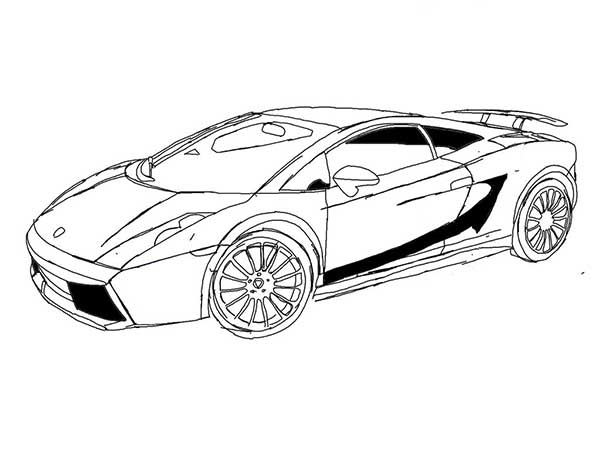 Lamborghini Desenhos de Lamborghini para colorir