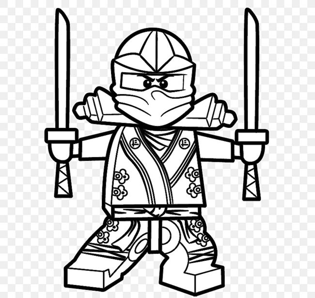 Ninjago para colorir 3