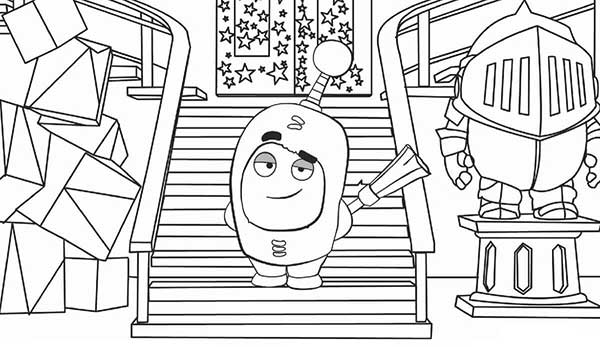 Oddbods para pintar para download