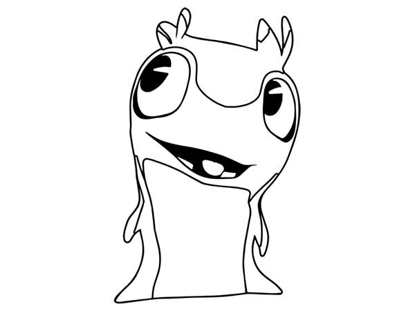 Slugterra para colorir 2 Desenhos de Slugterra para pintar