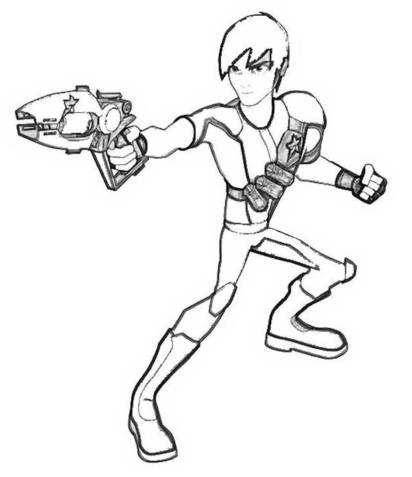 Slugterra para pintar 1 homem