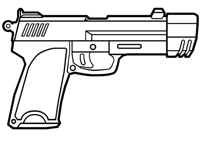 armas para colorir 1