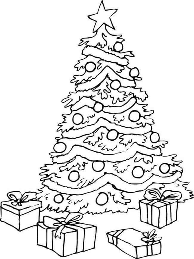 arvore de natal para impressao 1 Árvore de Natal para imprimir