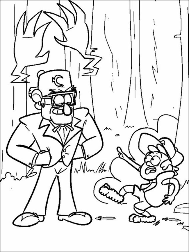 Gravity Falls para imprimir
